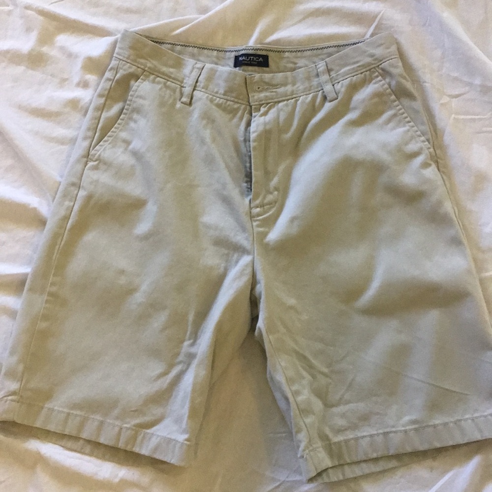 Mens Nautica khaki shorts
